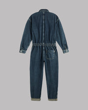 The Dark Blue Denim Jumpsuit