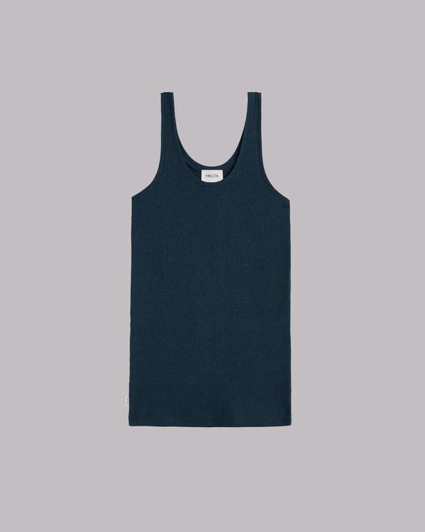 The Recycled Denim Tank Top